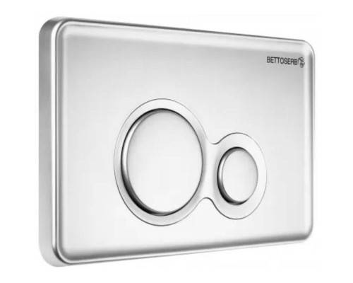 Инсталляция для унитаза BETTOSERB sava free standing, клавиша смыва twin хром матовый Инсталляция для унитаза BETTOSERB sava free standing, клавиша смыва twin хром матовый