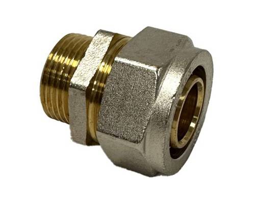Муфта HENCO обжим НР 16x3/4" Муфта HENCO обжим НР 16x3/4"