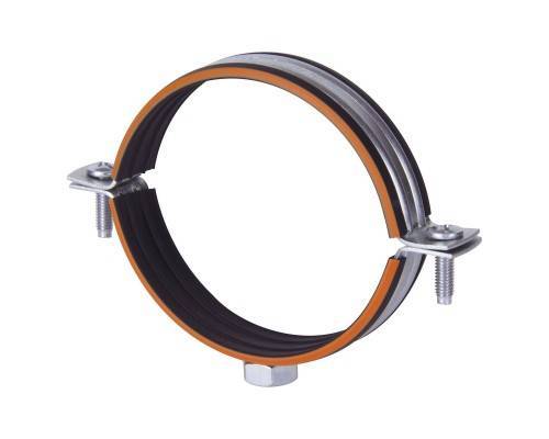 Хомут Humalt металлич. М8 (20-24) 1/2" с гайкой, шпилькой-шурупом и дюбелем RU-HT (1/160) Хомут Humalt металлич. М8 (20-24) 1/2" с гайкой, шпилькой-шурупом и дюбелем RU-HT (1/160)