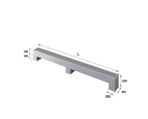 Конвектор напольный Royal Thermo STEP-130/180/3000-2-N-SS-LG-NA