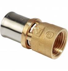 Муфта-пресс Giacomini латунь ВР 16х3/4", RM109Y043