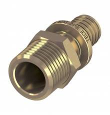 Соединение TECE прямое с ниппелем 16x1/2", латунь