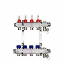 Комплект коллекторов РИДАН SSM-10RF set с расход.,кроншт.,руч.воздух.,слив.кран. и торц.заглуш.