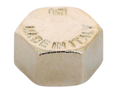Заглушка Uni-Fitt В 1/2", никелированная