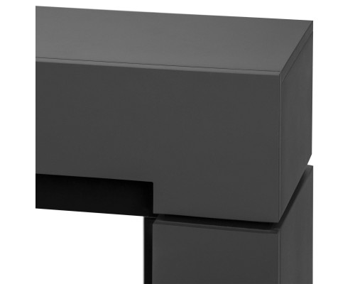 Каминокомплект: Очаг Royal Thermo Aurora RTFP/P-AR60LS, портал Lindos 60 G, графит