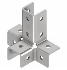 Соединитель EASYFIX профиля EFA H 3D угловой 4 стороны