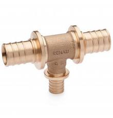Тройник REHAU PLATINUM RX с уменьшенным боковым проходом 25-16-25, бронза
