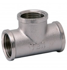 Тройник VIEIR ВВВ 11/4" никел. TFN666