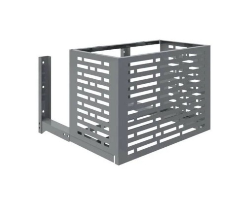 Короб Атлант д/кондиционера с кроншт. 900х650х500 П9 Дерево RAL7024 графит.серый Короб Атлант д/кондиционера с кроншт. 900х650х500 П9 Дерево RAL7024 графит.серый