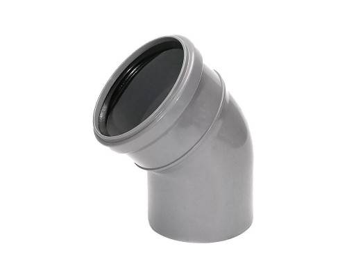 Отвод VALFEX 45гр. 110мм вн. канализ. (50) Отвод VALFEX 45гр. 110мм вн. канализ. (50)