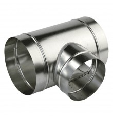 Тройник НЕОКЛИМАТ оцинкованный 90 D 125/100 0,5 мм