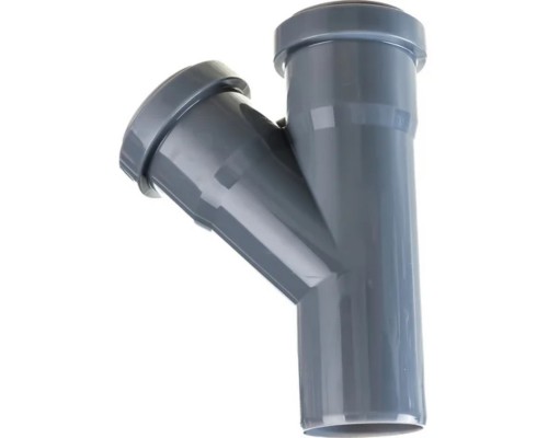 Тройник Политэк Пайп 50х50/45гр. ВК (50)