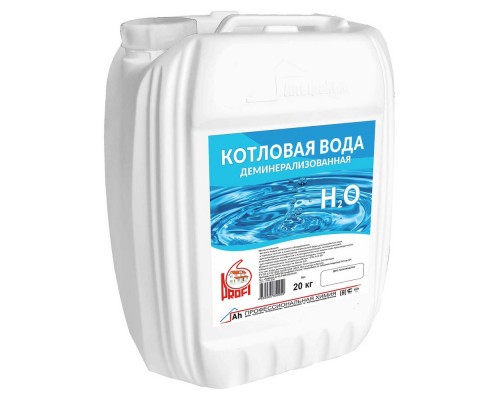 Вода деминерализованная АльфаХим PROFI (канистра_20кг)