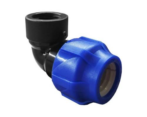Отвод компрессионный с внутренней резьбой 32х1/2" (Valfex) (80/20) Отвод компрессионный с внутренней резьбой 32х1/2" (Valfex) (80/20)