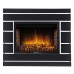 Каминокомплект: Очаг Electrolux EFP/P-3020LS N, портал Moderno 30 шпон чёрный дуб
