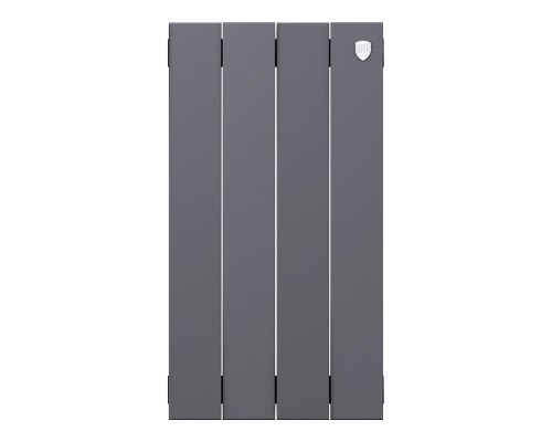 Радиатор биметаллический Royal Thermo PianoForte 500 Серебристый - 4 секц.