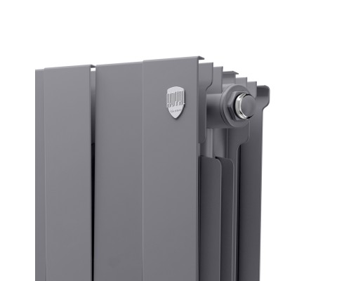 Радиатор биметаллический Royal Thermo PianoForte 500 Серебристый - 4 секц.