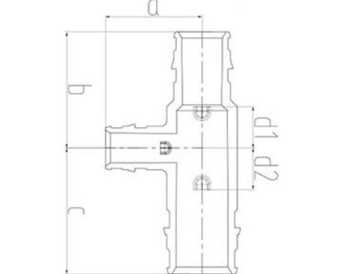 Тройник ONE PLUS переходной PPSU 25х16х20 (100/25)