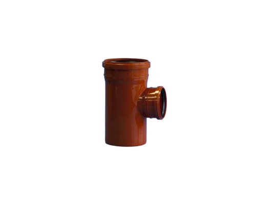 Тройник Политэк Пайп для наруж. канал. 160х110 /87гр, (60)