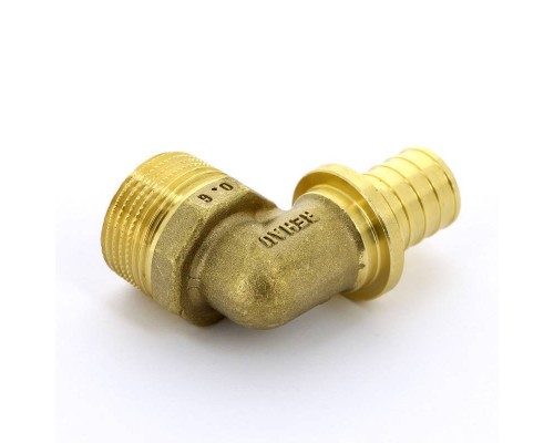 Угол надвижной Н латунный REHAU 20x3/4"