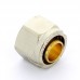 Соединитель для PEX-трубы обжим EMMETI 20х2(М24х19)