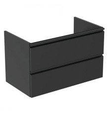 Тумба TESI п/умыв 80 черн мат Ideal Standard T0051ZT