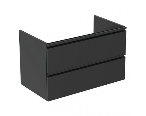 Тумба TESI п/умыв 80 черн мат Ideal Standard T0051ZT