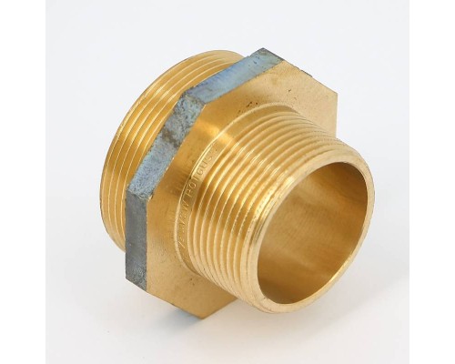 Ниппель бронза Viega укороченный НН 1"1/2 x 2"