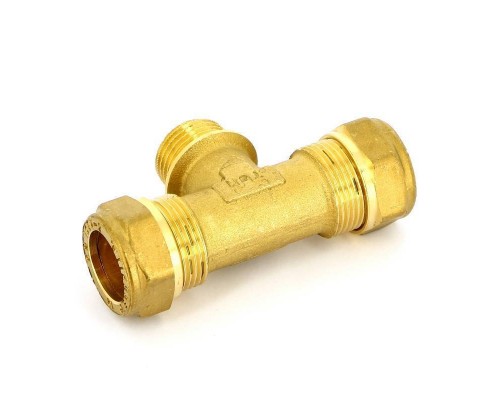 Тройник обжим-Н TIEMME 18х1/2"х18