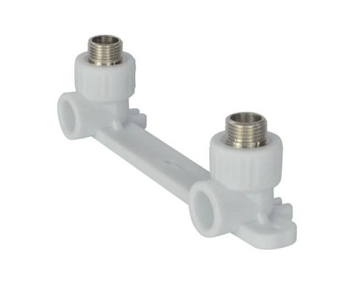 Планка PP-R бел монтаж Дн20х1/2" НР п/смесит VALFEX 10123020