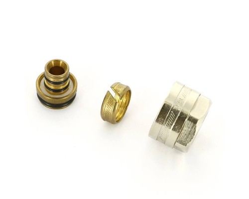 Соединитель (евроконус) для металлопластиковой трубы обжим HENCO 16х3/4"