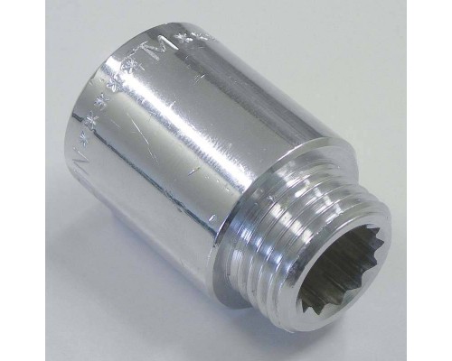 Удлинитель НВ хромированный TIEMME 3/4"х80мм