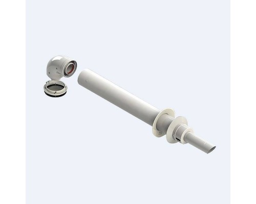 Удлинитель коаксиального дымоотвода для котлов BAXI D=80/125, длина 500 мм