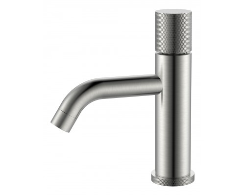 Boheme Stick Touch Смеситель для раковины длина излива 13,5 см, без дк, цвет: nickel brush 121-NB.2