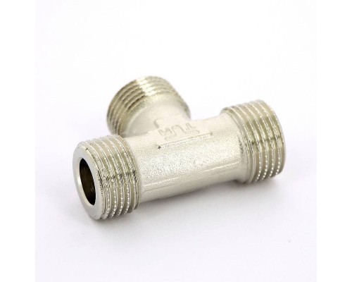Тройник Н никелированный TIEMME 1/2"