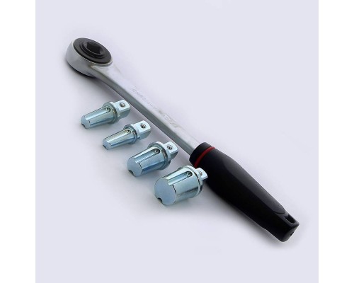 Ключи с трещоткой, комплект для разъемных соединений EMMETI 3/8"-1"