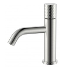 Boheme Stick Diamond Смеситель для раковины высота излива 7,6 см, без дк, цвет: nickel brush 121-NB