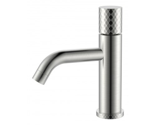 Boheme Stick Diamond Смеситель для раковины высота излива 7,6 см, без дк, цвет: nickel brush 121-NB Boheme Stick Diamond Смеситель для раковины высота излива 7,6 см, без дк, цвет: nickel brush 121-NB