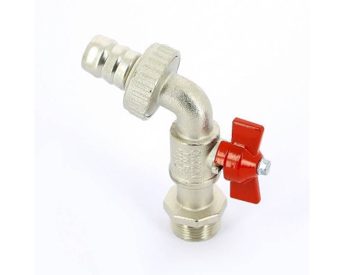 Кран шаровой Н-штуцер садовый GAR бабочка ITAP 3/4"