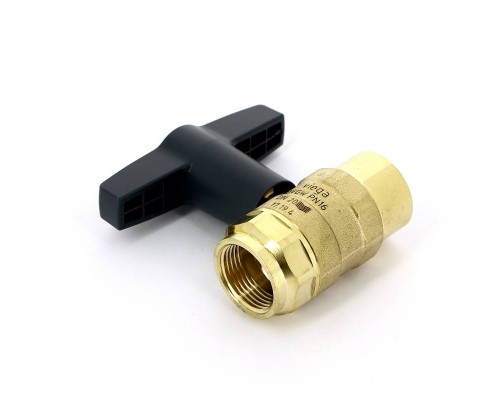 Кран шаровой ВВ EASYTOP VIEGA 3/4" бронза SC-Contur высокая Т-ручка Кран шаровой ВВ EASYTOP VIEGA 3/4" бронза SC-Contur высокая Т-ручка