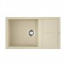Omoikiri Sumi 86-BE Кухонная мойка Tetogranit 86x50 см, цвет: ваниль 4993647