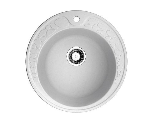 Omoikiri Tovada 51-PA Кухонная мойка Artgranit 51x51 см, цвет: пастила 4993365