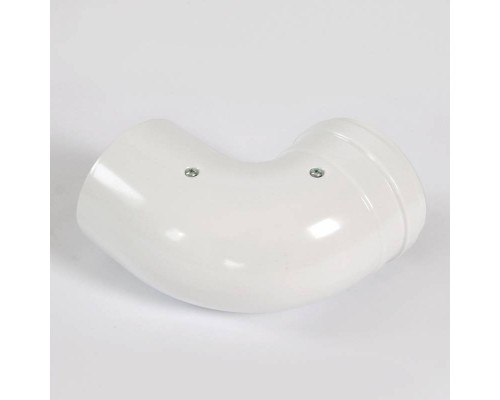 Отвод Baxi 90° d=80 алюминиевый, эмалированный