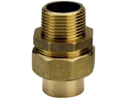 Муфта с разъемным соединением пайка-Н с коническим уплотнением VIEGA 22х3/4"