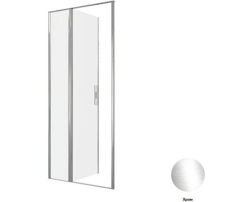 Allen Brau Priority Душевая дверь 90x200h см, цвет профиля хром стекло прозрачное 8 мм 3.31025.00