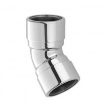 Отвод на 135° латунный компрессионный Ду=40ммхДу=40мм; цвет-хром