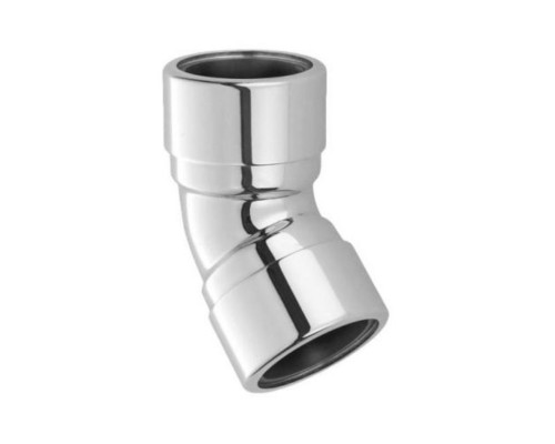 Отвод на 135° латунный компрессионный Ду=40ммхДу=40мм; цвет-хром