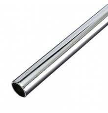 Труба латунная (L1000мм, D40мм); цвет-хром