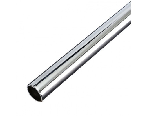 Труба латунная (L1000мм, D40мм); цвет-хром