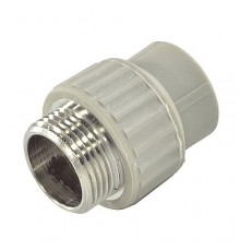 Муфта PP-R сер комб Дн40х1" НР VALFEX 10130040Г